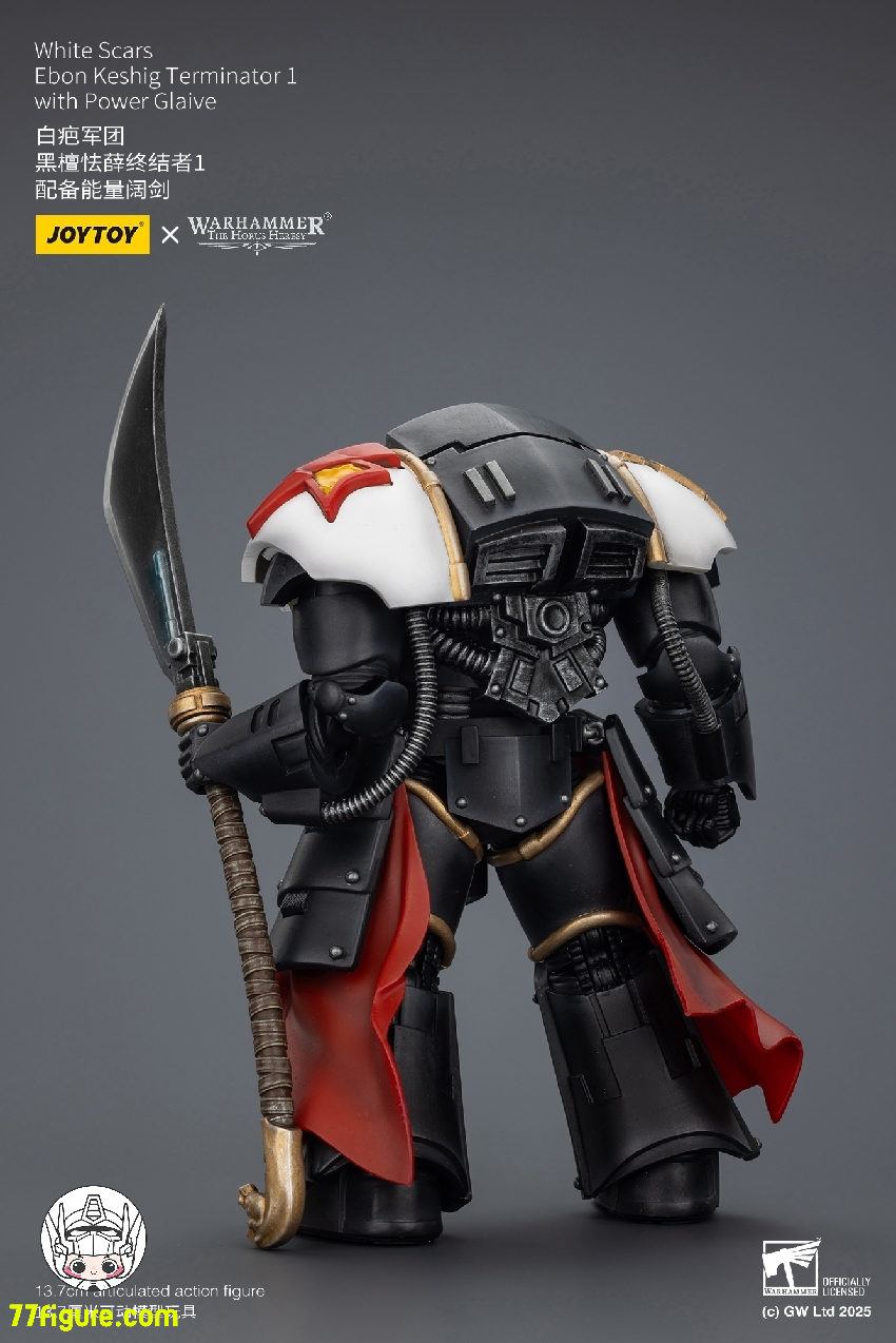 【予約商品】ジョイトイ JoyToy Source 1/18 『ウォーハンマー ホルスの異端』ホワイト スカーズ エボン ケシグ ターミネーター1 パワーグレイブ付き 塗装済み可動フィギュア