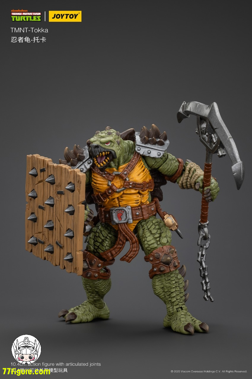 【先行販売】JoyToy 1/18 ティーンエイジ  ミュータント ニンジャ タートルズ 『TMNT 』トッカ 塗装済み可動フィギュア