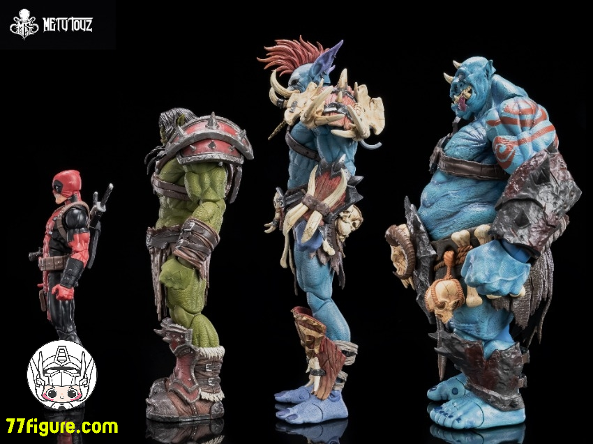 【予約商品】Mety Toyz 1/10 冒険者の世界 蛮族鬼神狩者 森金 塗装済み可動フィギュア
