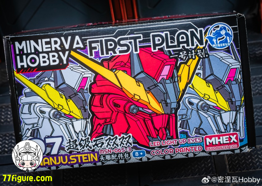 Minerva Hobby 1/100 Super SS SA07用 塗装済みGKスタイル ヘッドキット プラモデル