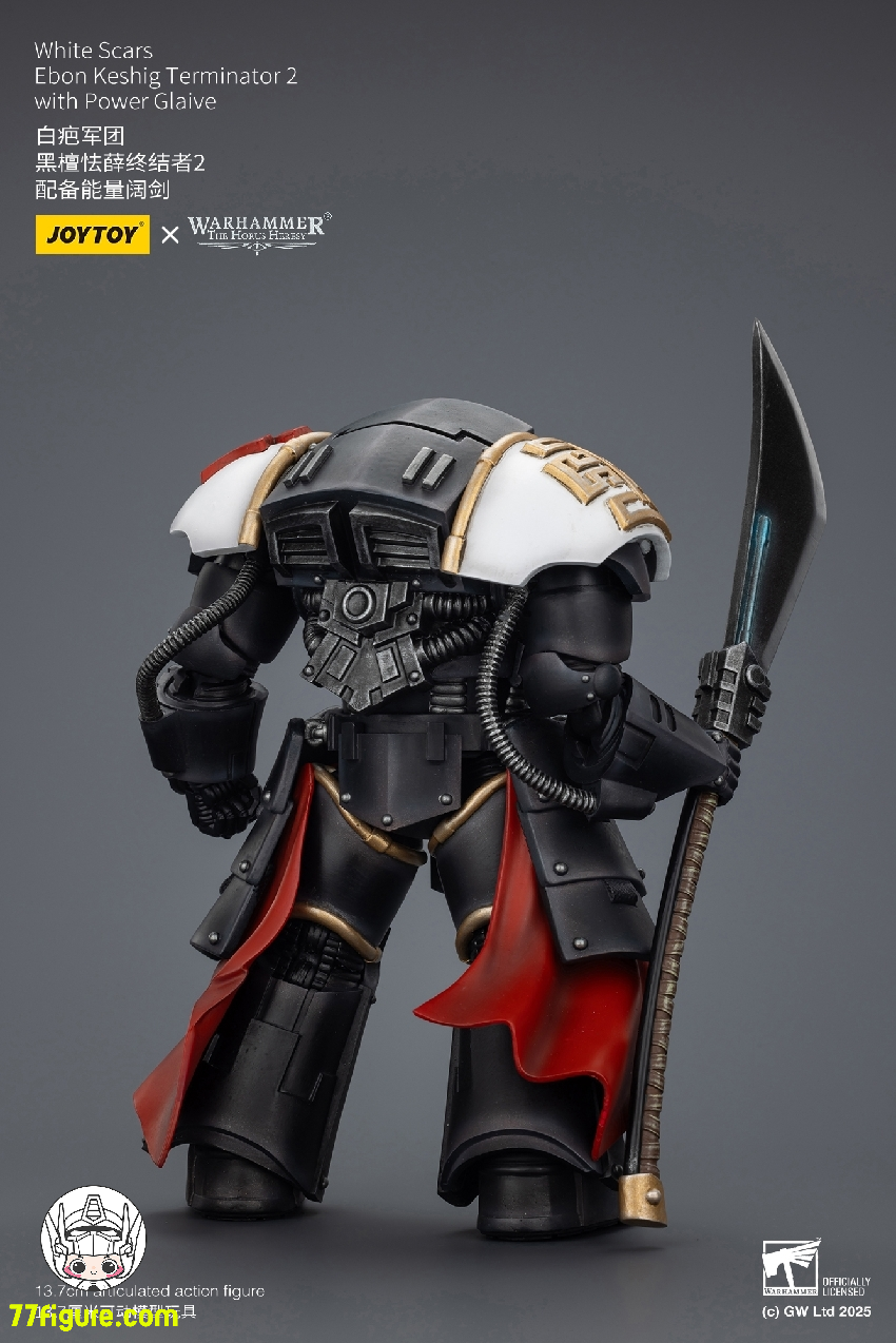 【予約商品】ジョイトイ JoyToy Source 1/18 『ウォーハンマー ホルスの異端』ホワイト スカーズ エボン ケシグ ターミネーター2 パワーグレイブ付き 塗装済み可動フィギュア