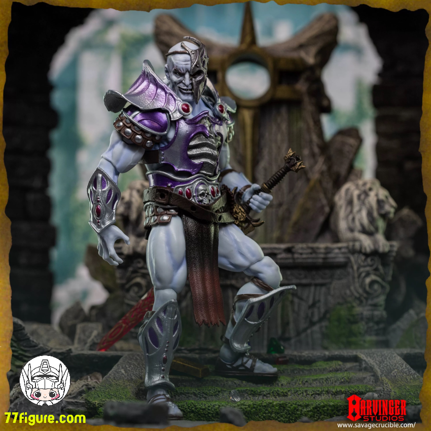 Harvinger Studios 1/12 サヴェッジ・クルーシブル 不死のナラカ 塗装済み可動フィギュア