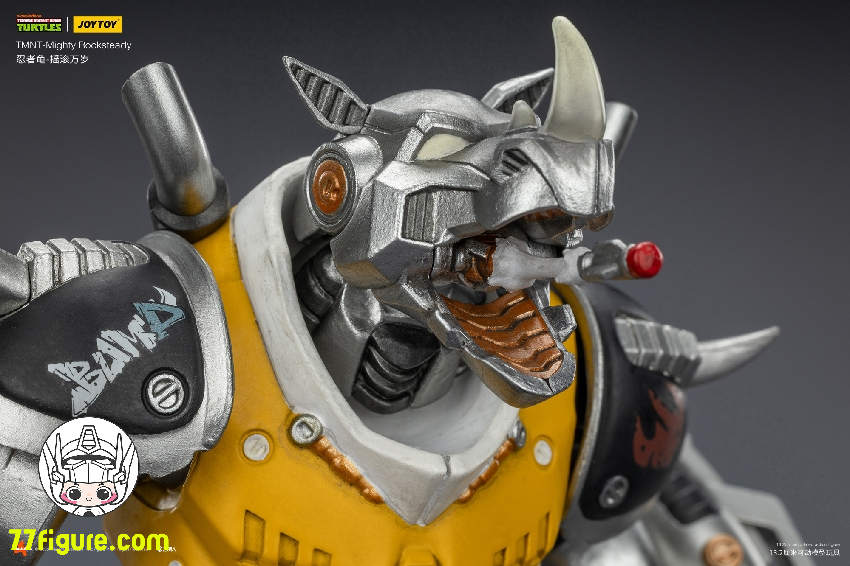 【予約受付終了】ジョイトイ JoyToy 1/18 ティーンエイジ  ミュータント ニンジャ タートルズ 『TMNT』マイティ・ロックステディ 塗装済み可動フィギュア