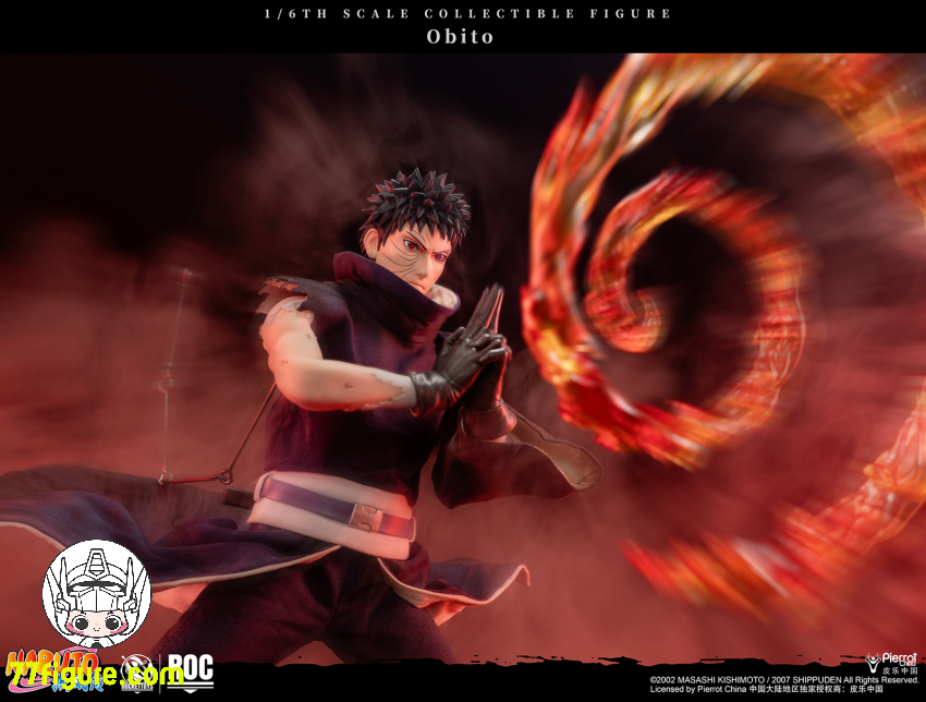 【予約商品】Rocket Toys 1/6 公式公認 『NARUTO -ナルト-』 うちは オビト 塗装済み可動フィギュア