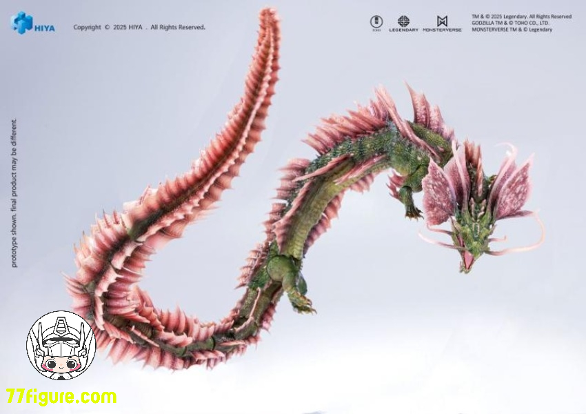 【予約商品】Hiya Toys EBG0182 Exquisite Basic シリーズ 『ゴジラ VS. コング 2 新たなる帝国』ティアマト 塗装済み可動フィギュア