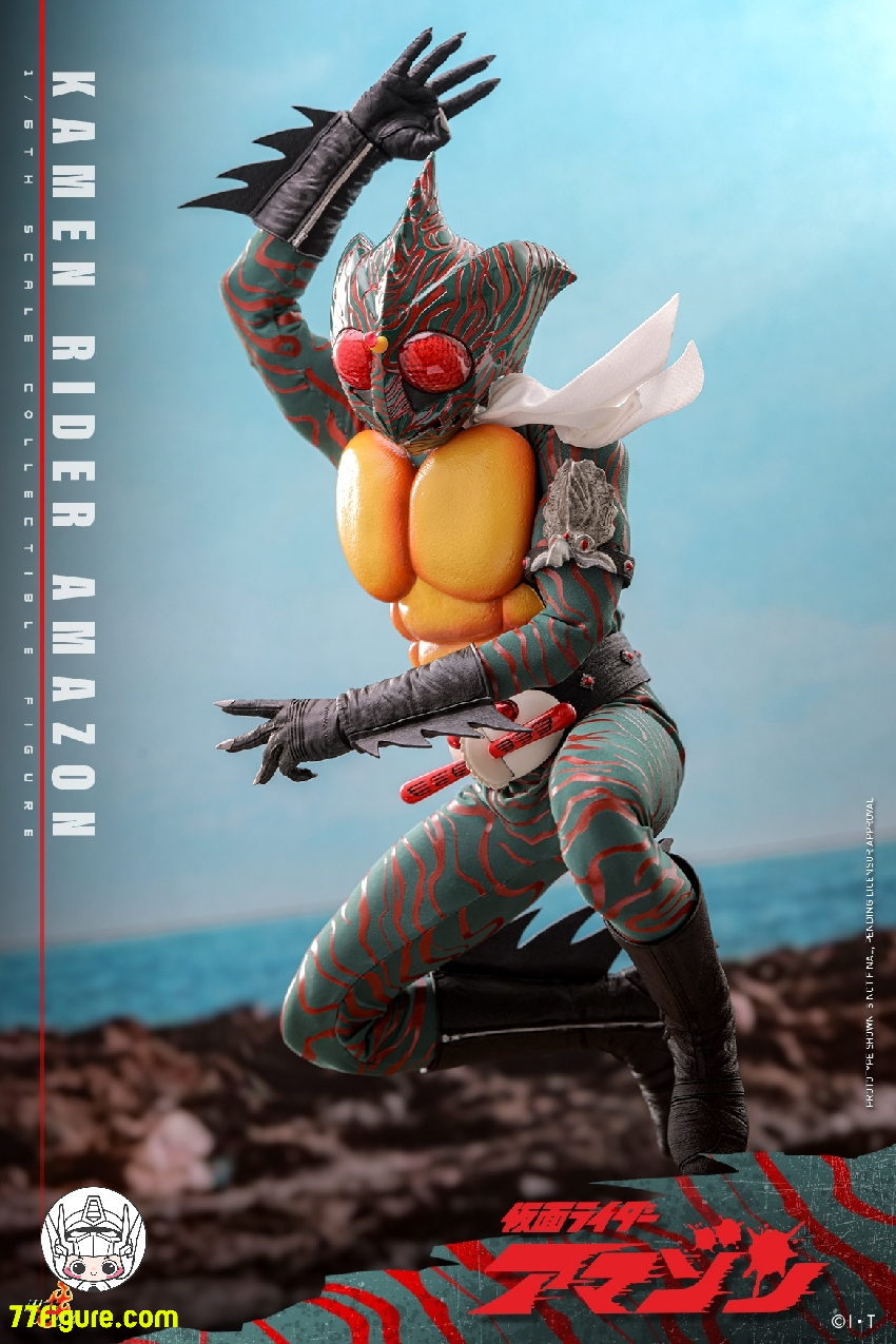 【予約商品】Hot Toys 1/6 TMS184 仮面ライダー アマゾン 塗装済み可動フィギュア