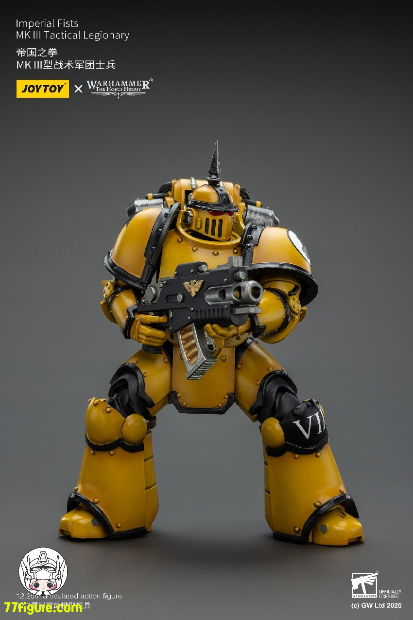 【予約商品】ジョイトイ JoyToy Source 1/18 『ウォーハンマー ホルスの異端』インペリアル フィスト MK III タクティカル レギオナリー 塗装済み可動フィギュア