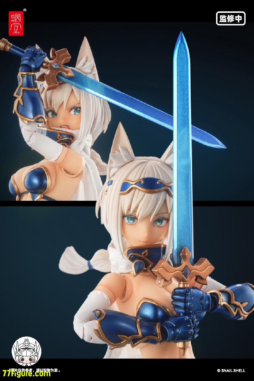 【予約商品】蝸之殻(スネイルシェル) 1/12 RPG-05 勇者 迅狼ウルフ 塗装済み可動フィギュア