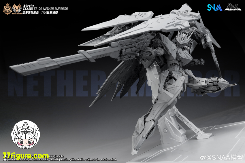 SNAA Model 1/100 「エンペラー」 YR-05-FA 冥皇（Nether Emperor） F.A. フェザーイーグル装備 プラモデル