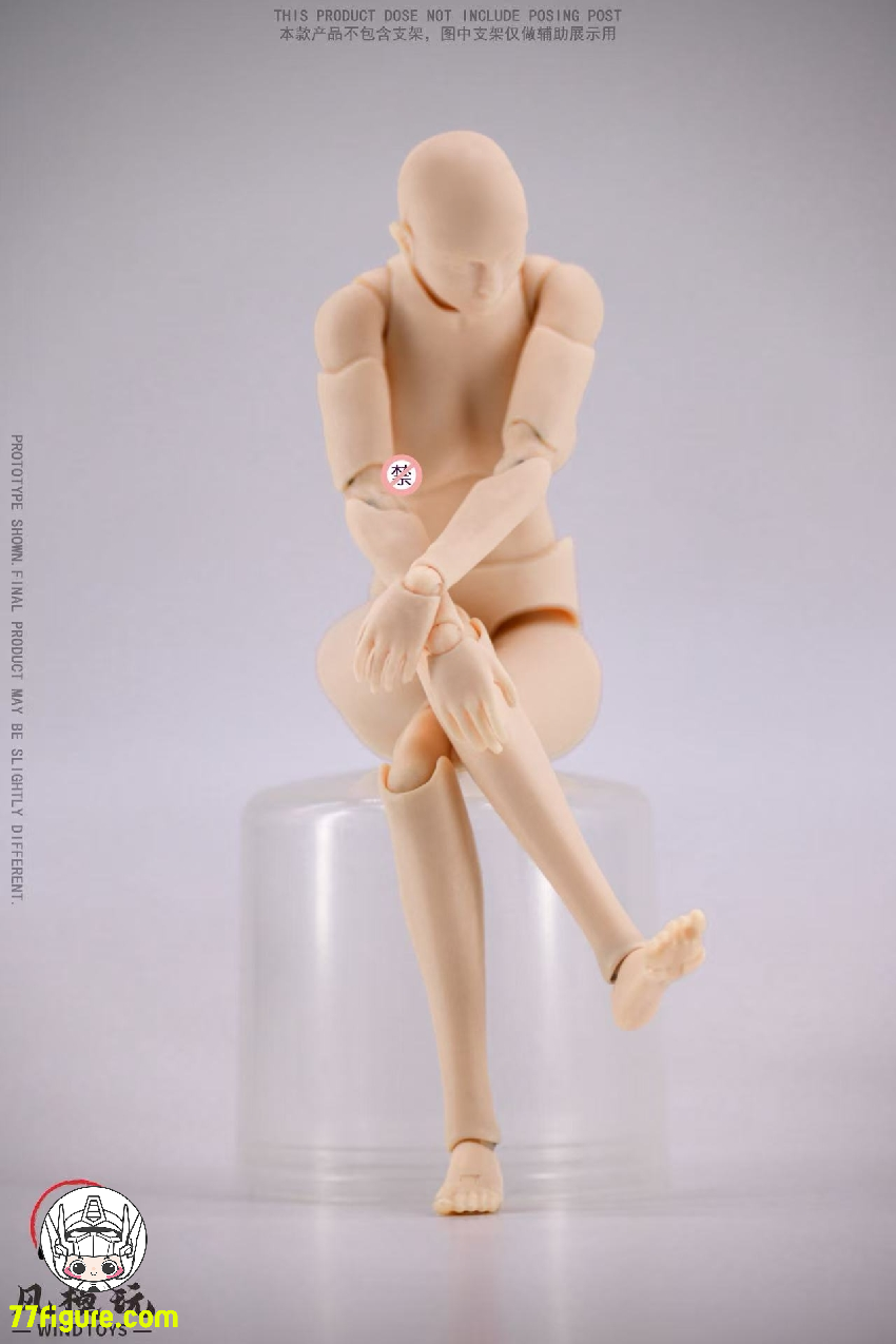 【予約商品】Wind Toys 1/12 FMW006 スーパーモデル 可動女性素体「ホワイトスキン」