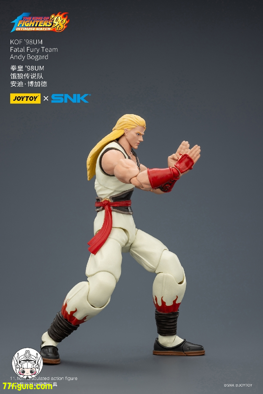 【予約受付終了】ジョイトイ JoyToy Source 1/18 SNK KOF 98UM 『餓狼伝説』アンディ・ボガード 塗装済み可動フィギュア