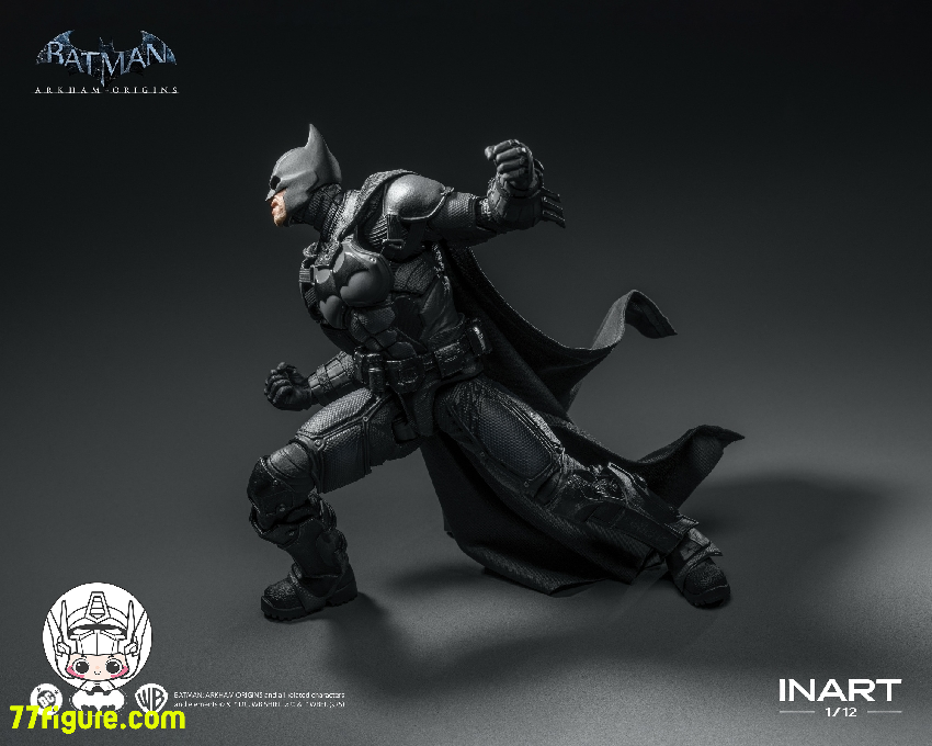 【予約商品】INART 1/12 バットマン：アーカム・オリジンズ バットマン 塗装済み可動フィギュア