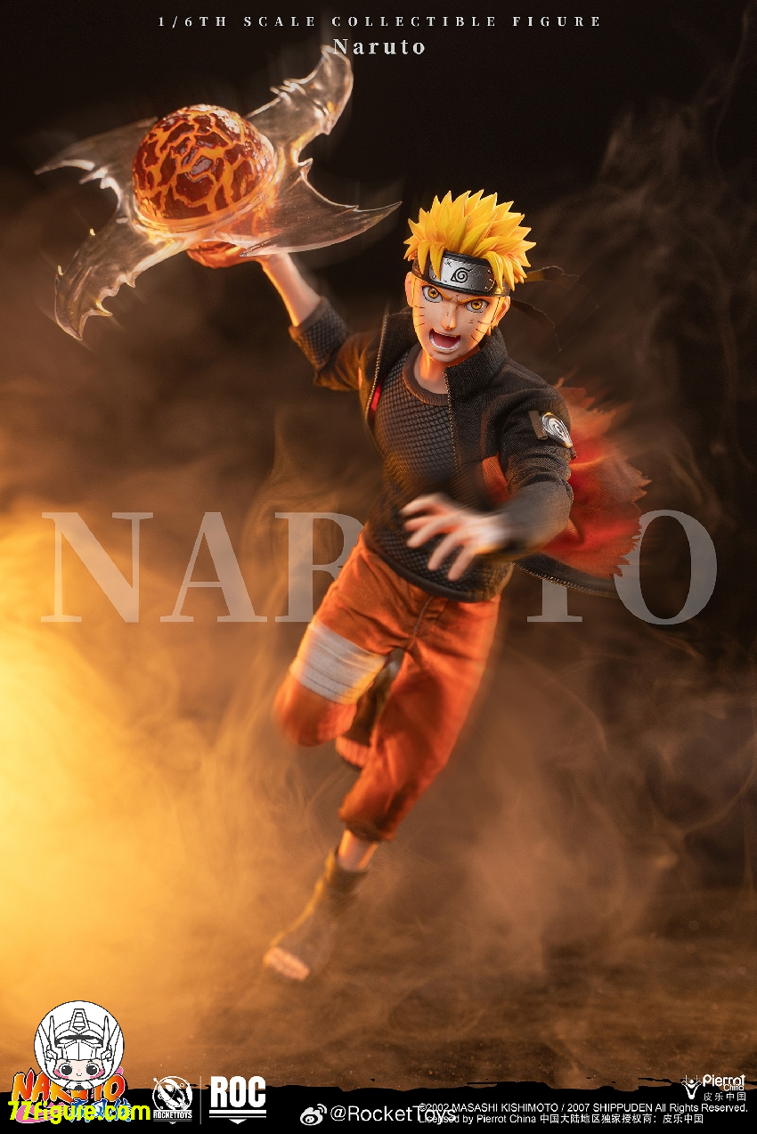 【予約受付終了】Rocket Toys 1/6 『NARUTO -ナルト-（疾風伝）』 うずまき ナルト バトル ダメージVer. 塗装済み可動フィギュア