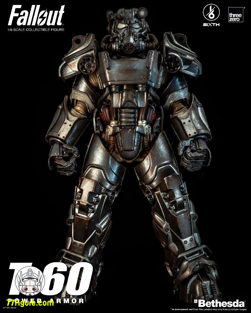 【予約受付終了】Threezero 1/6 T-60  フォールアウト パワー アーマー 塗装済み可動フィギュア