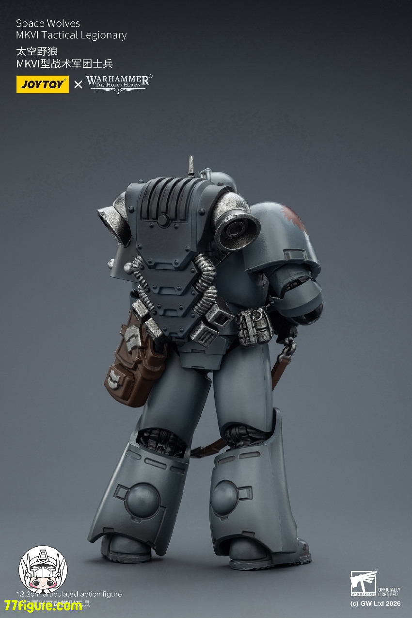 【品切れ】ジョイトイ JoyToy Source 1/18 『ウォーハンマー ホルスの異端』スペース ウルブズ MKVI タクティカル レジオナリー 塗装済み可動フィギュア