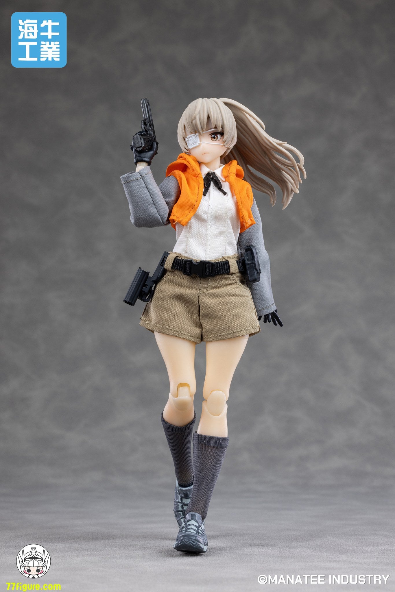 Manatee Industry 海牛工業 1/12 MI-02 デスクトップウォーズ アリサ 塗装済み可動フィギュア