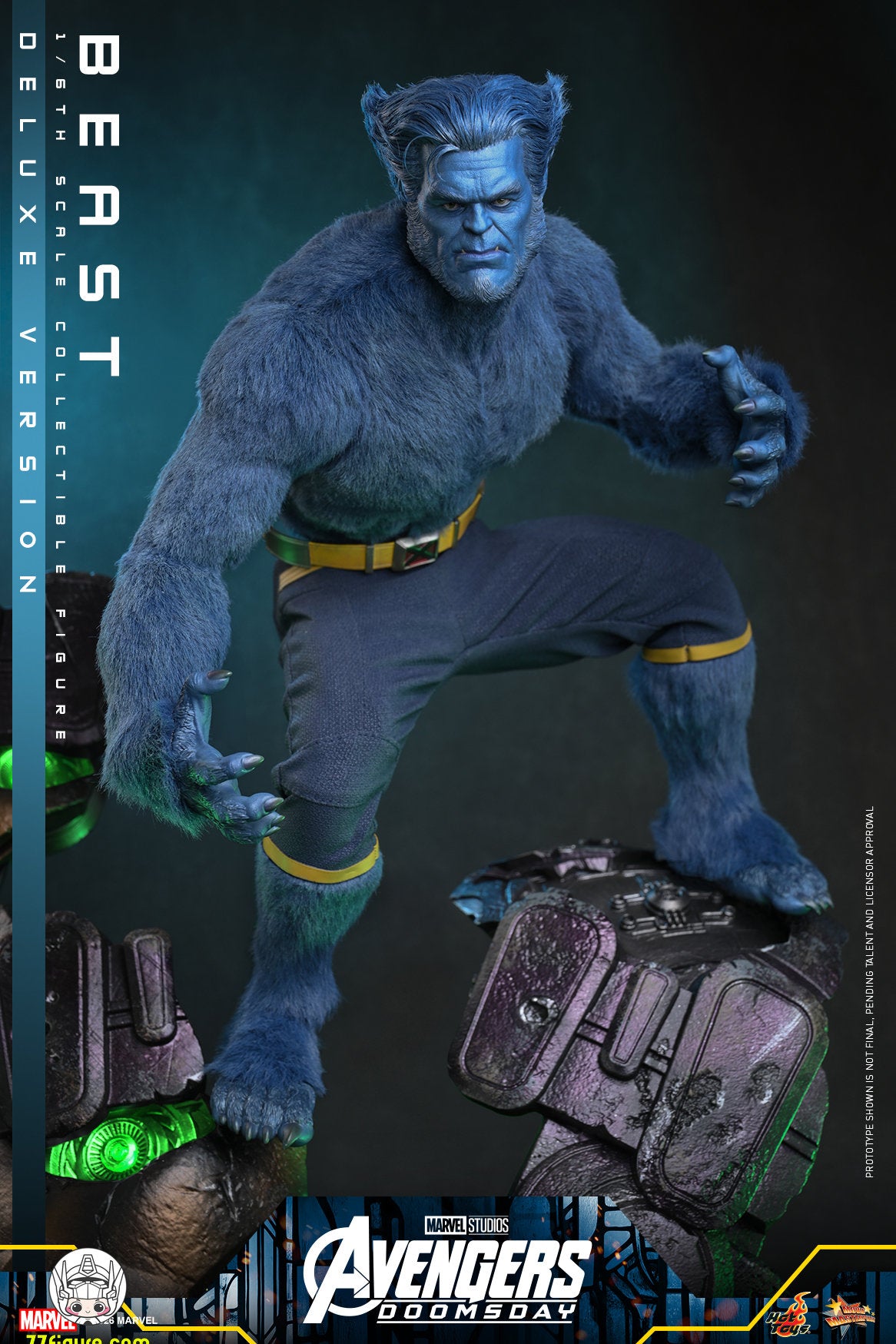 【予約商品】Hot Toys 1/6 アベンジャーズ：ドゥームズデイ ビースト 豪華版 塗装済み可動フィギュア