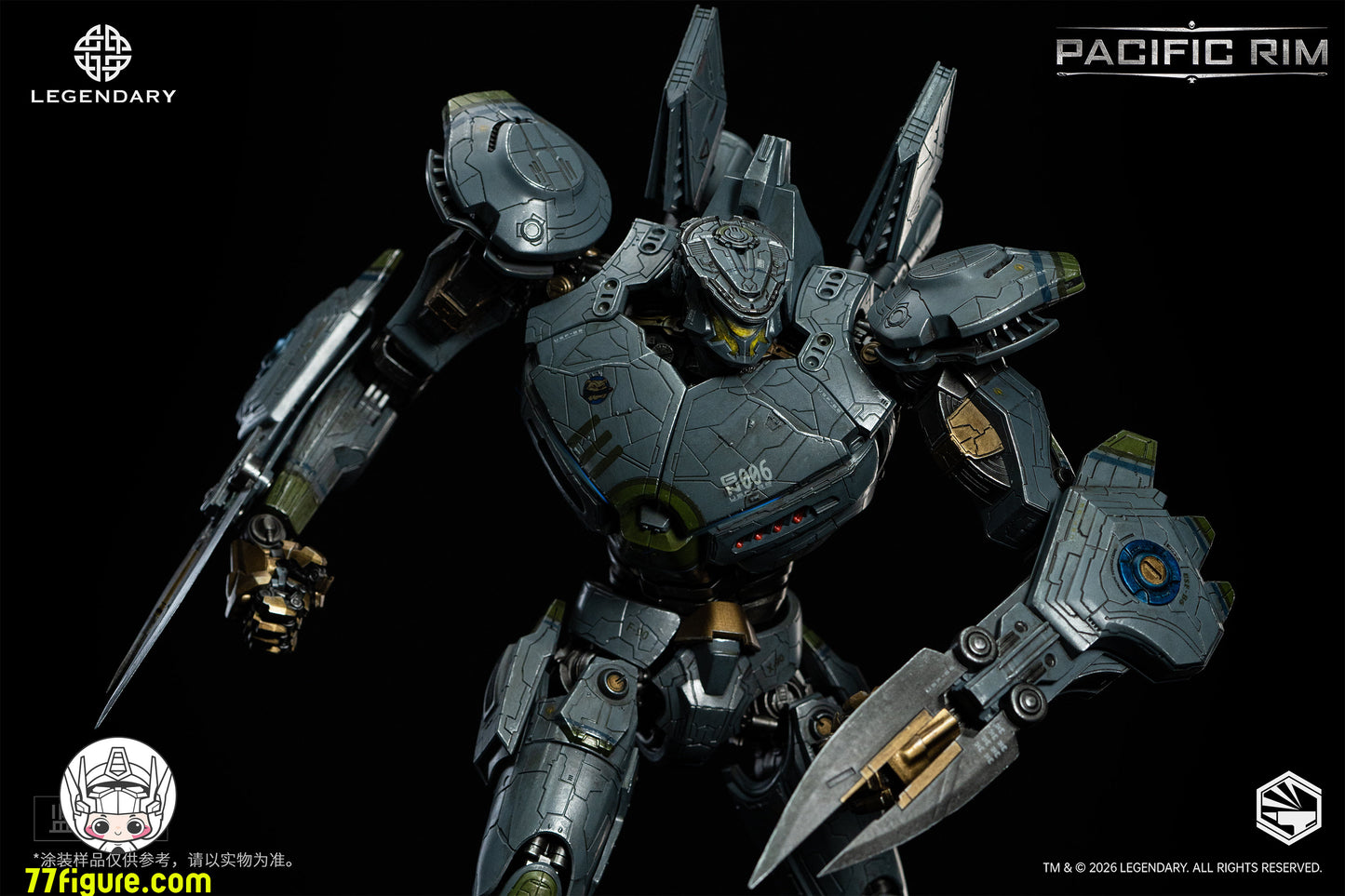 【予約商品】Infinity Studio HMC004 パシフィック・リム ストライカー・エウレカ LED付き 合金塗装済み可動フィギュア