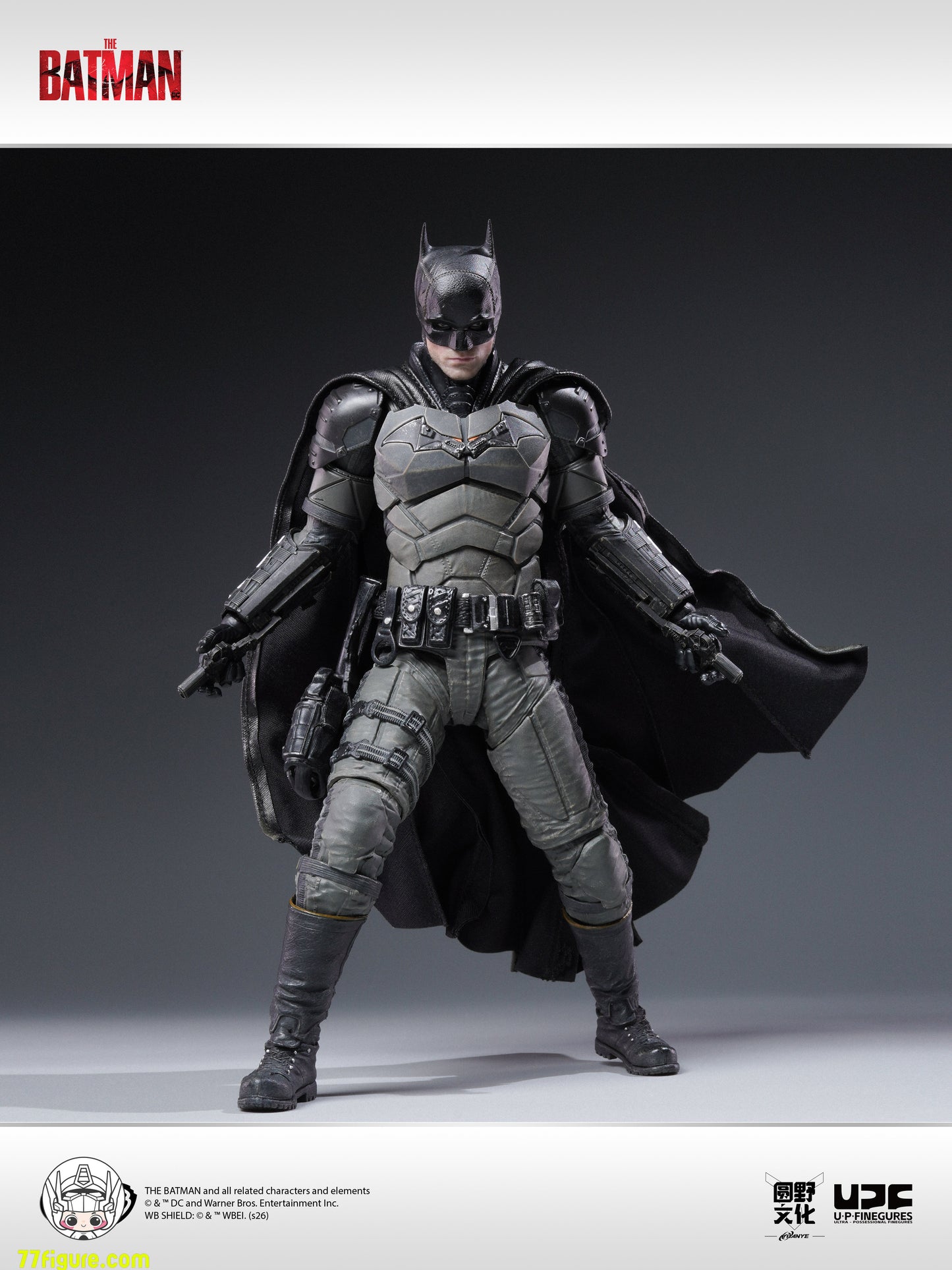 【予約商品】UPFinegures 1/12『ザ・バットマン』2022 バットマン 塗装済み可動フィギュア