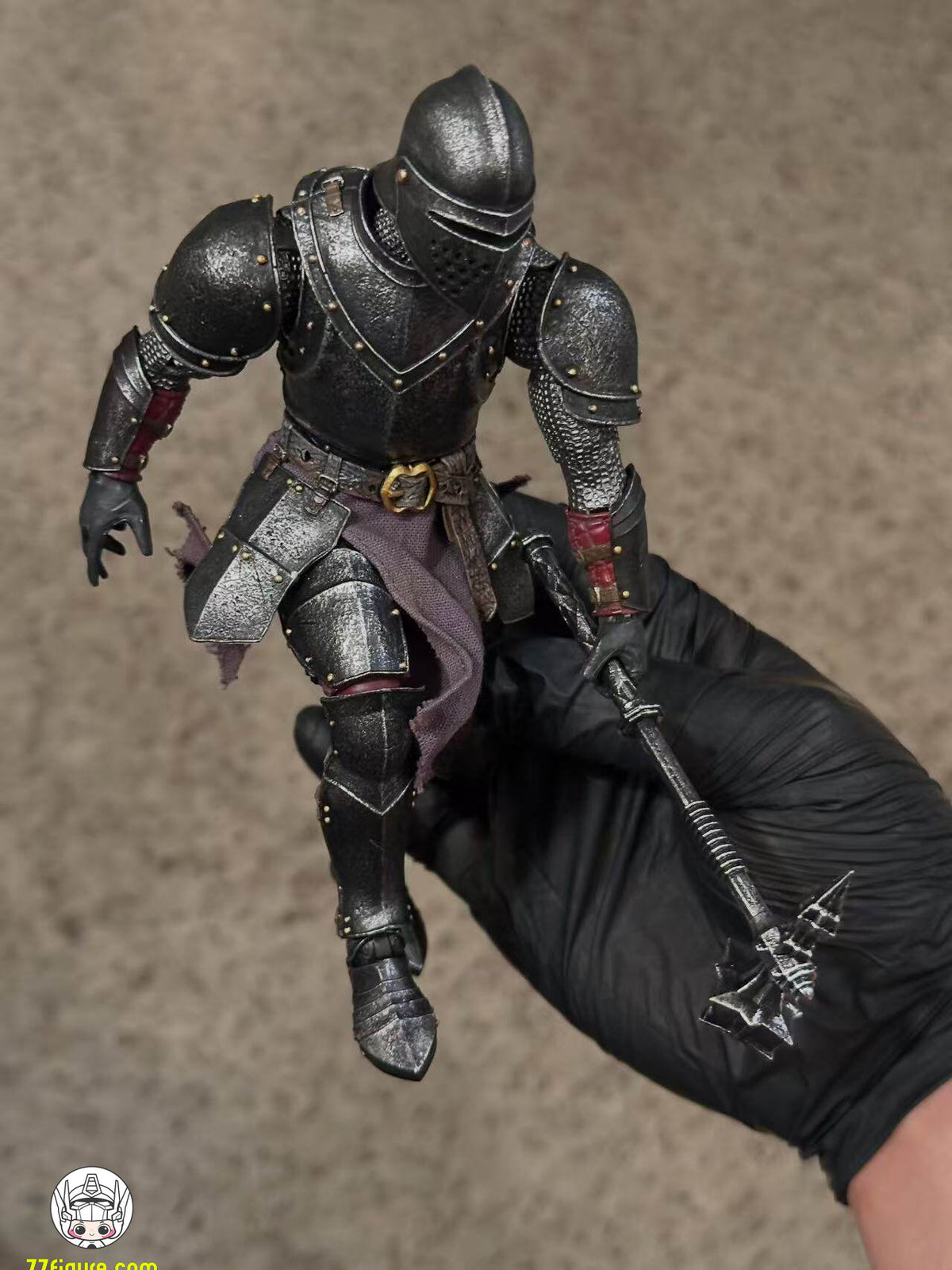 【予約商品】Harvinger Studios 1/12 サベージ・クルーシブル サー・カシアン 塗装済み可動フィギュア