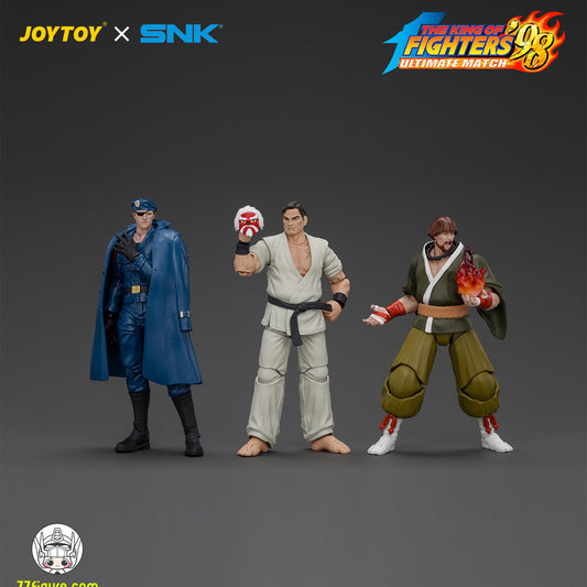 【予約商品】JoyToy 1/18 SNK KOF'98UM マスターチーム 3体セット 塗装済み可動フィギュア