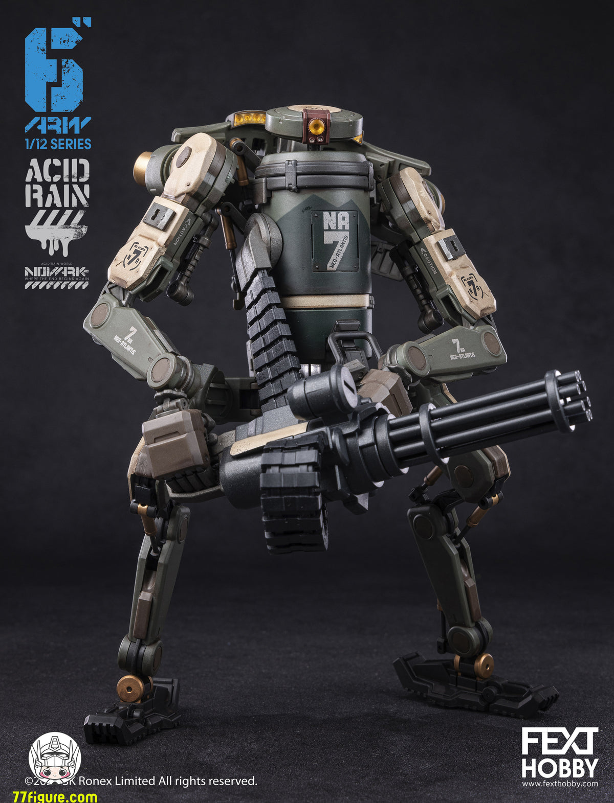 【予約商品】Fext Hobby 1/12 アシッドレイン ノヴァーク マリーン・アペトリクス AT-5m 塗装済み可動フィギュア