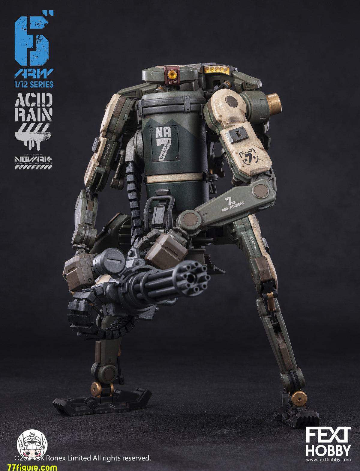 【予約商品】Fext Hobby 1/12 アシッドレイン ノヴァーク マリーン・アペトリクス AT-5m 塗装済み可動フィギュア