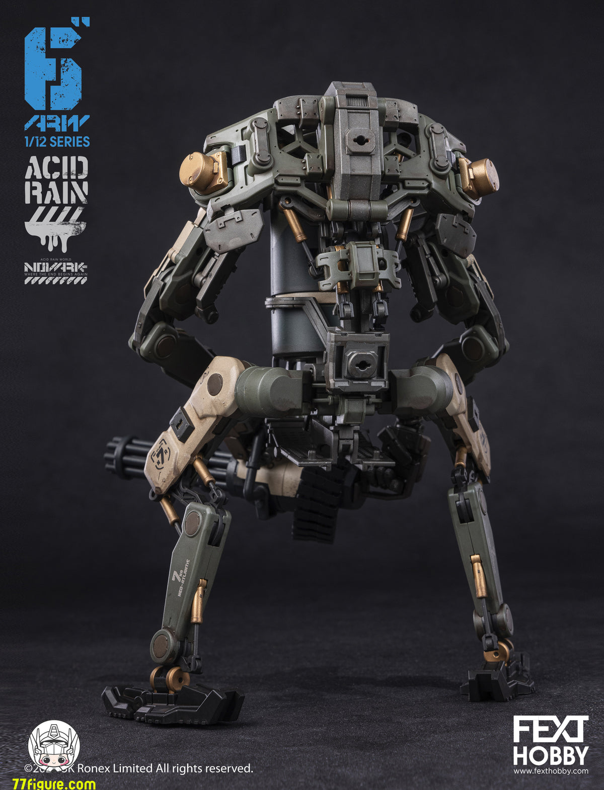 【予約商品】Fext Hobby 1/12 アシッドレイン ノヴァーク マリーン・アペトリクス AT-5m 塗装済み可動フィギュア