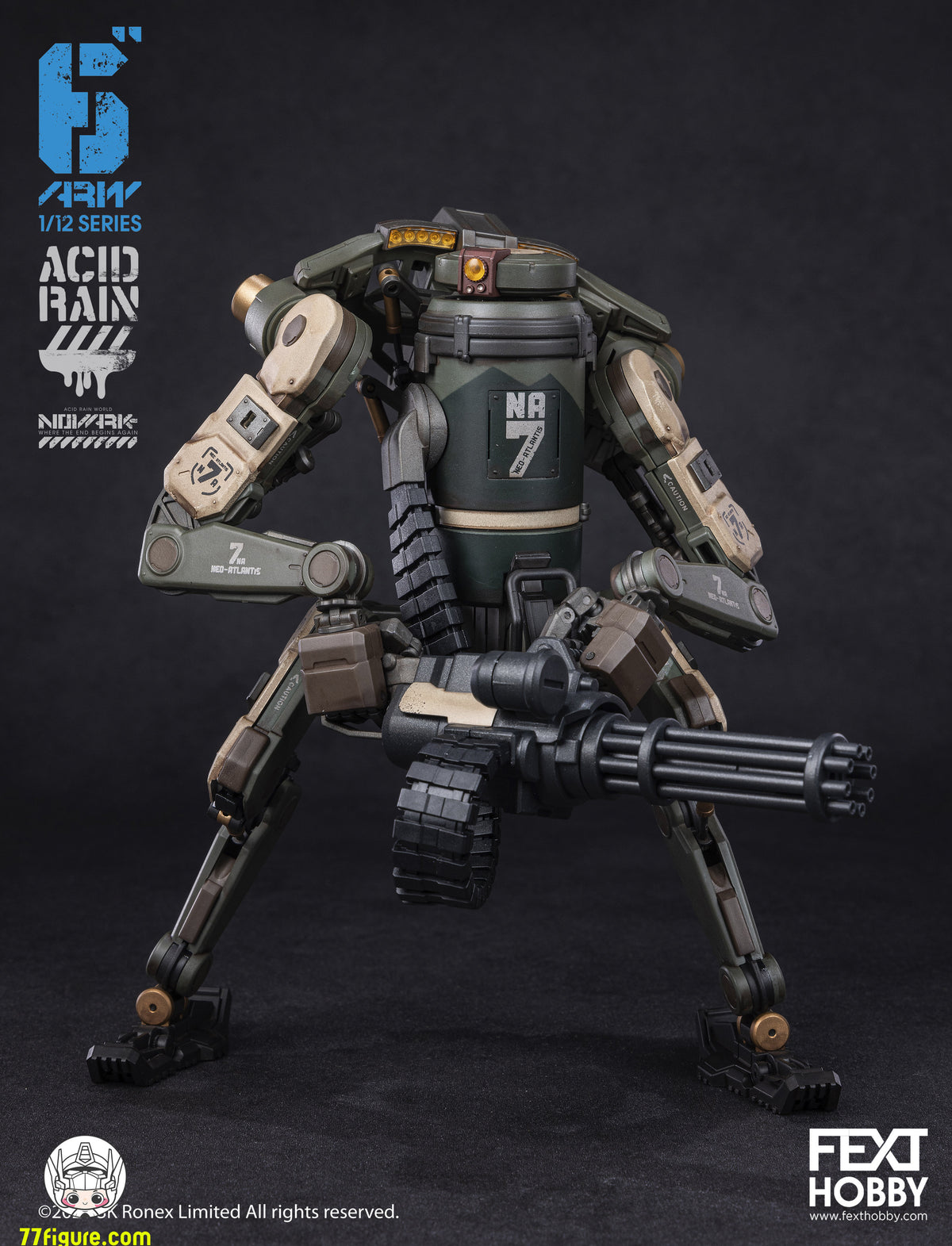 【予約商品】Fext Hobby 1/12 アシッドレイン ノヴァーク マリーン・アペトリクス AT-5m 塗装済み可動フィギュア