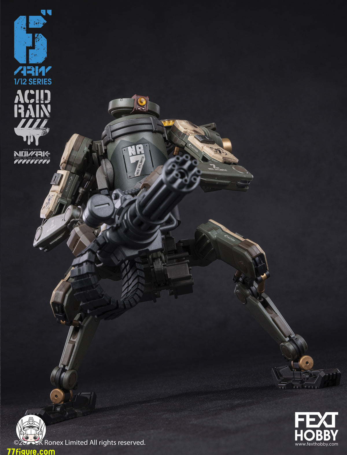【予約商品】Fext Hobby 1/12 アシッドレイン ノヴァーク マリーン・アペトリクス AT-5m 塗装済み可動フィギュア