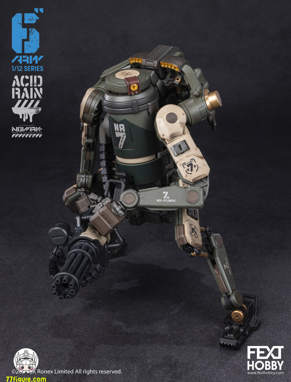 【予約商品】Fext Hobby 1/12 アシッドレイン ノヴァーク マリーン・アペトリクス AT-5m 塗装済み可動フィギュア