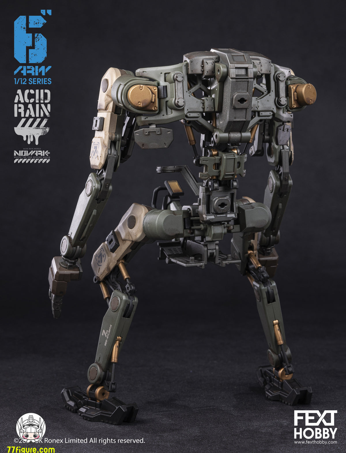 【予約商品】Fext Hobby 1/12 アシッドレイン ノヴァーク マリーン・アペトリクス AT-5m 塗装済み可動フィギュア