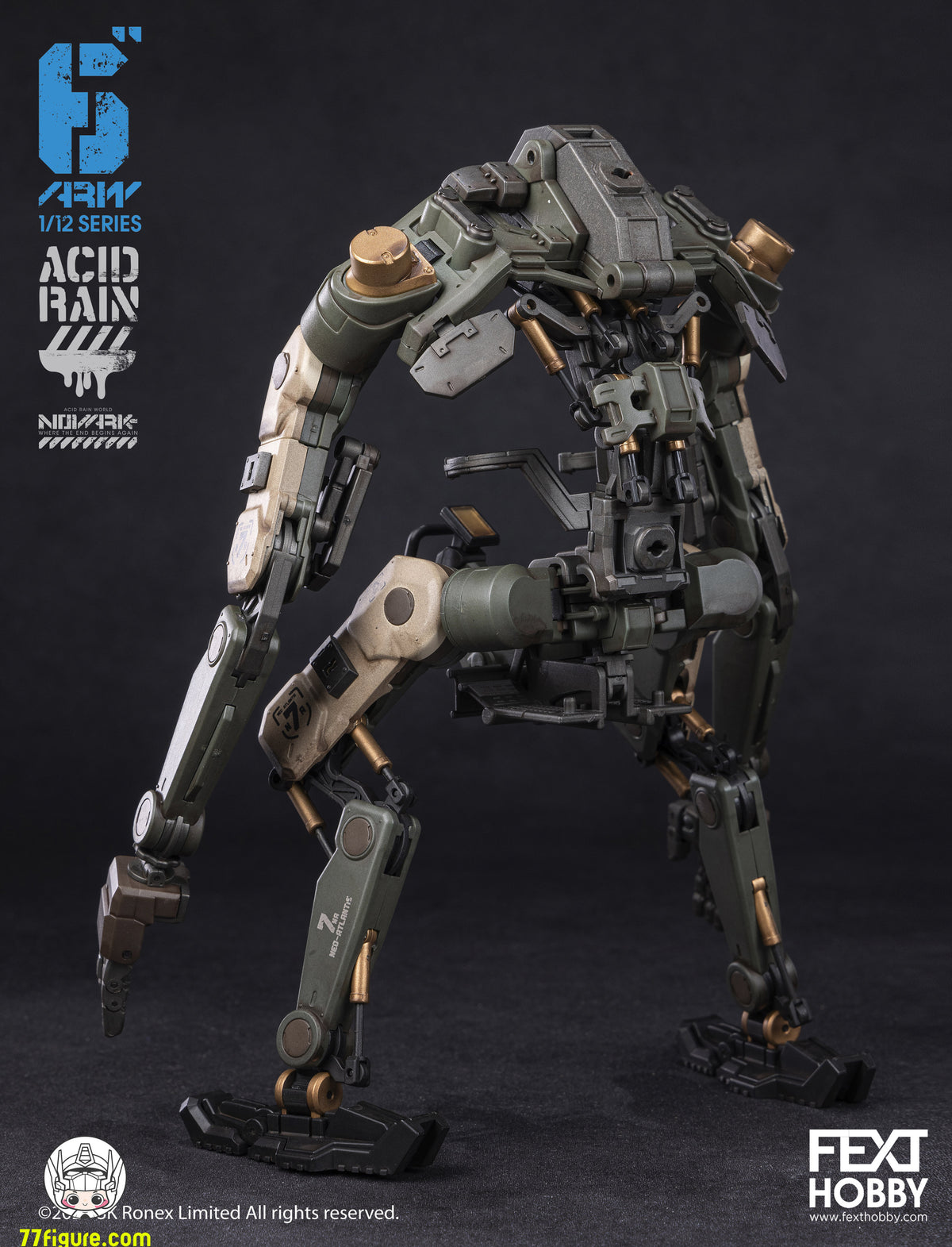 【予約商品】Fext Hobby 1/12 アシッドレイン ノヴァーク マリーン・アペトリクス AT-5m 塗装済み可動フィギュア