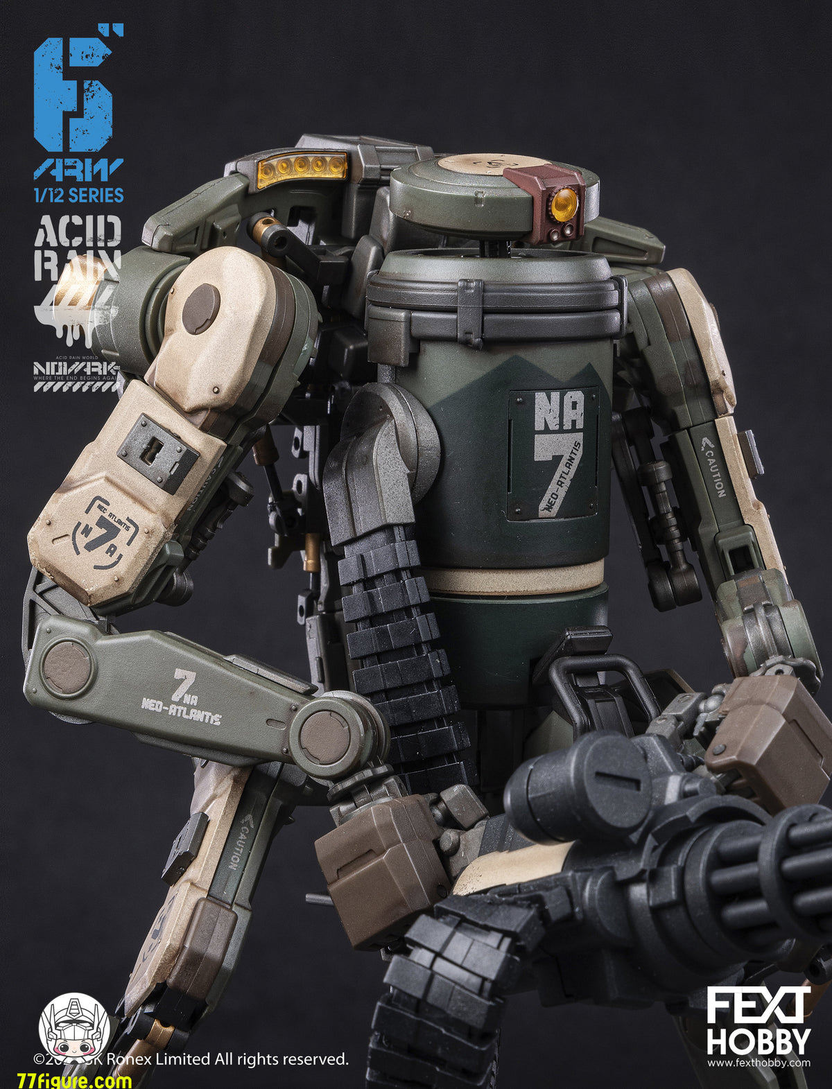 【予約商品】Fext Hobby 1/12 アシッドレイン ノヴァーク マリーン・アペトリクス AT-5m 塗装済み可動フィギュア