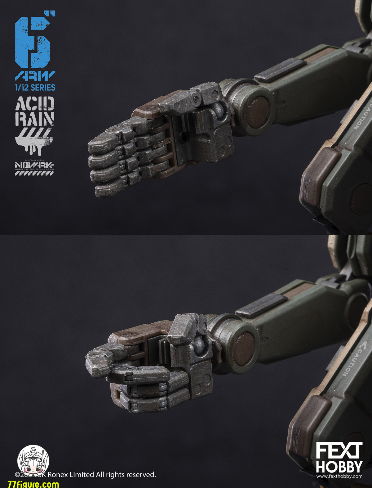 【予約商品】Fext Hobby 1/12 アシッドレイン ノヴァーク マリーン・アペトリクス AT-5m 塗装済み可動フィギュア