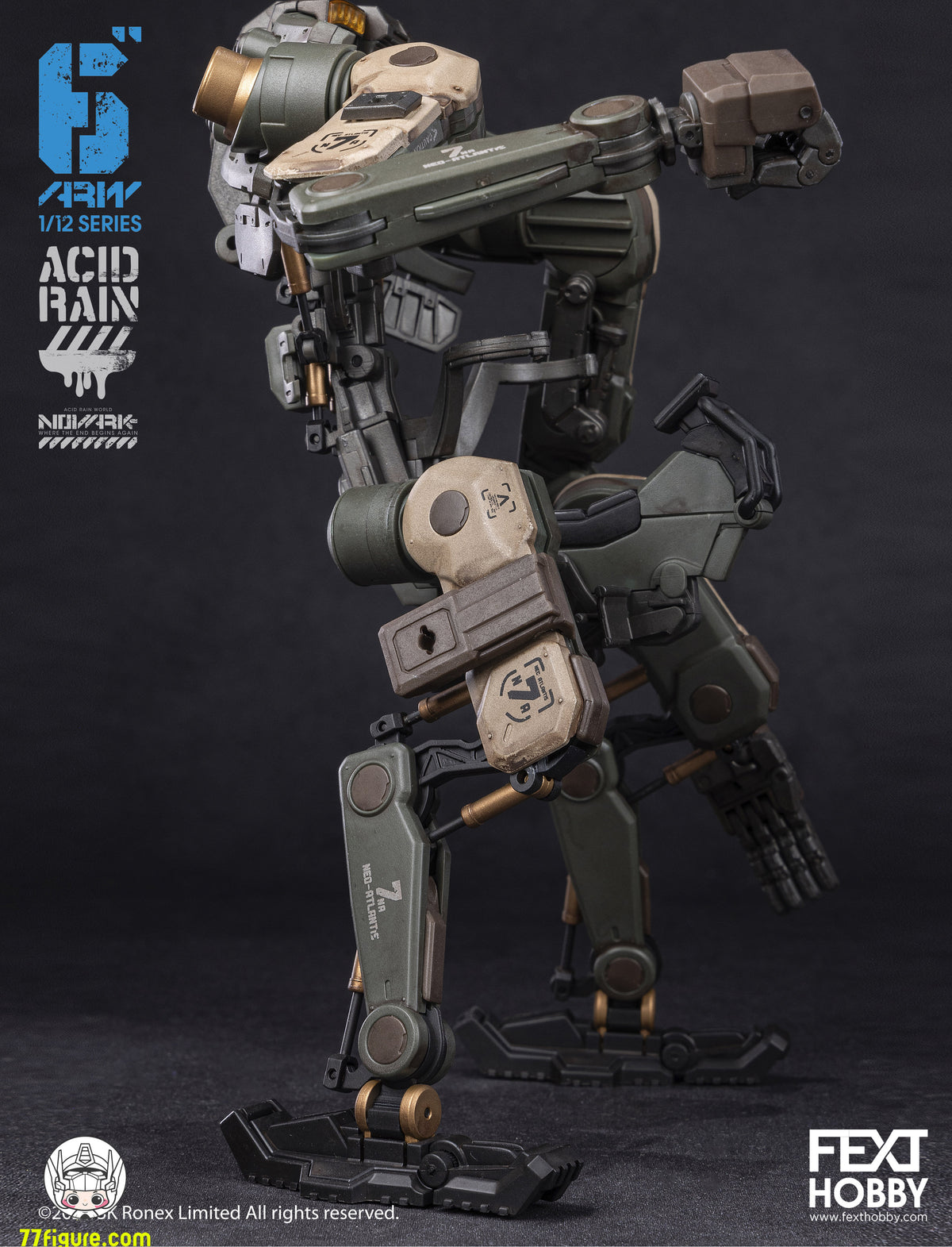 【予約商品】Fext Hobby 1/12 アシッドレイン ノヴァーク マリーン・アペトリクス AT-5m 塗装済み可動フィギュア