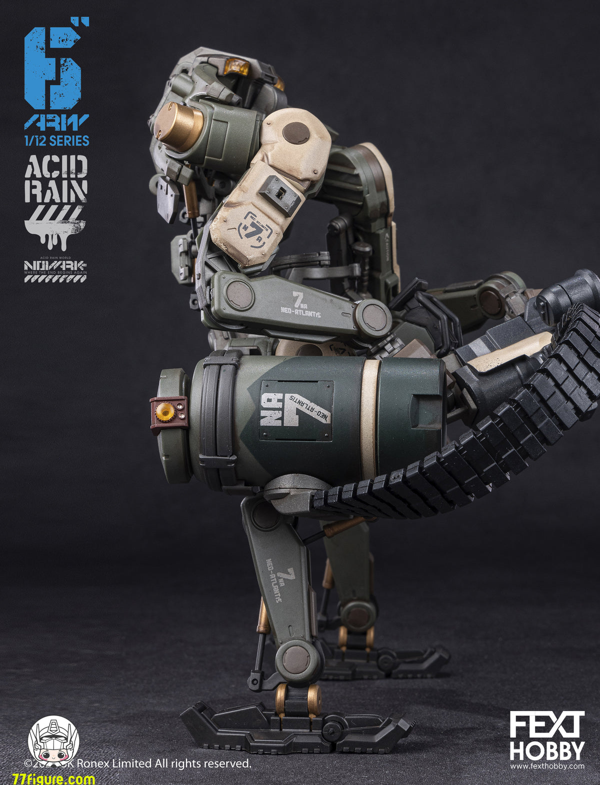 【予約商品】Fext Hobby 1/12 アシッドレイン ノヴァーク マリーン・アペトリクス AT-5m 塗装済み可動フィギュア