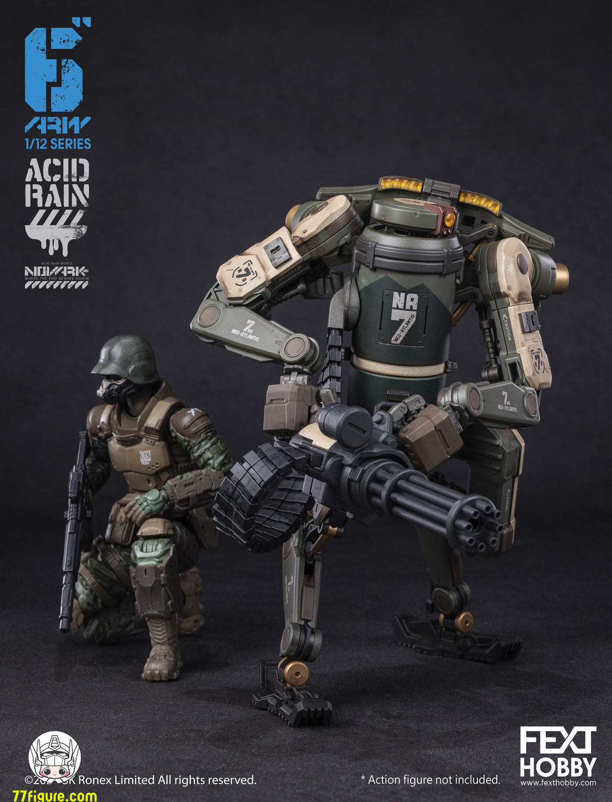 【予約商品】Fext Hobby 1/12 アシッドレイン ノヴァーク マリーン・アペトリクス AT-5m 塗装済み可動フィギュア
