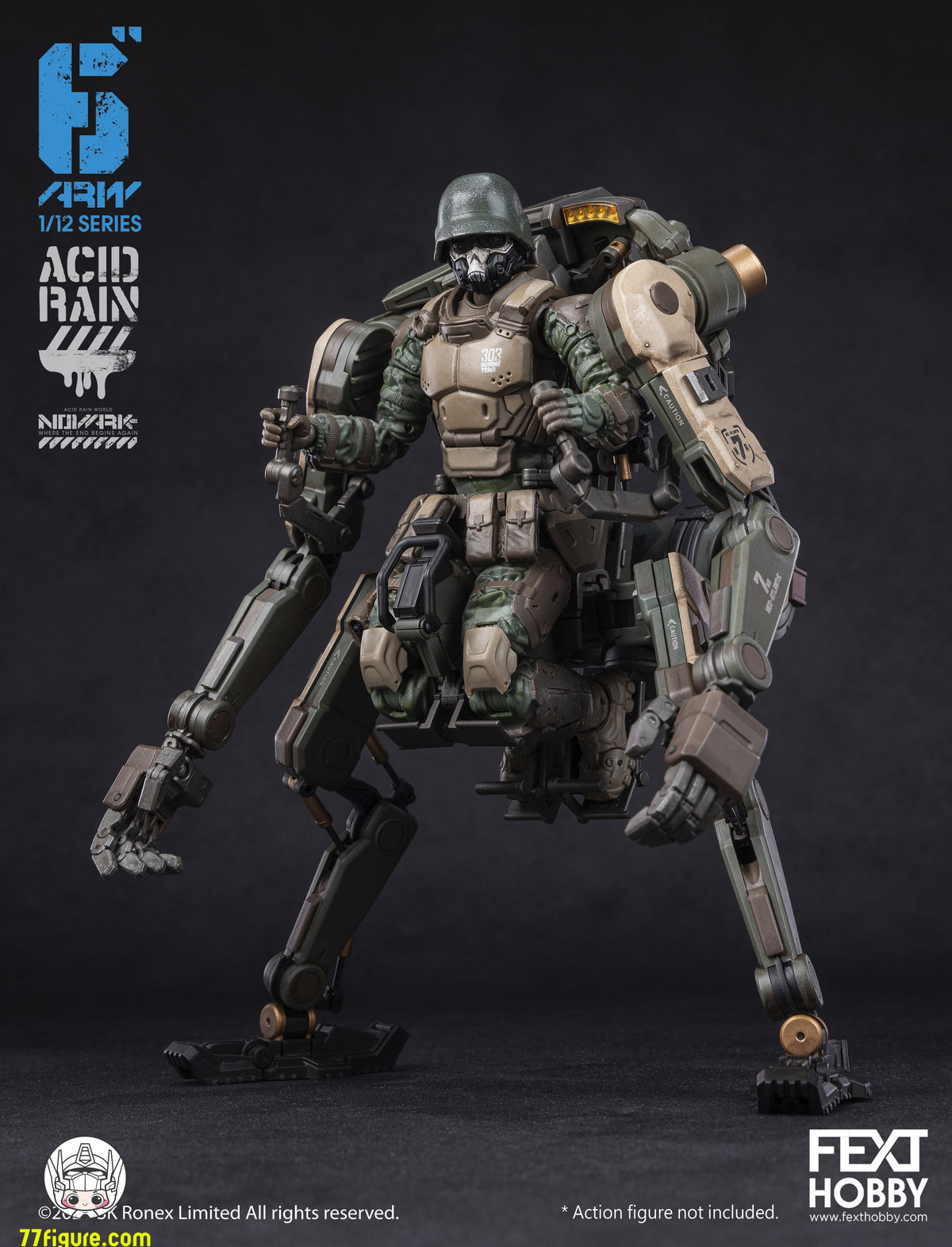 【予約商品】Fext Hobby 1/12 アシッドレイン ノヴァーク マリーン・アペトリクス AT-5m 塗装済み可動フィギュア