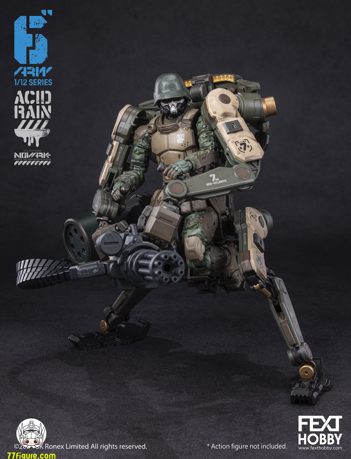【予約商品】Fext Hobby 1/12 アシッドレイン ノヴァーク マリーン・アペトリクス AT-5m 塗装済み可動フィギュア