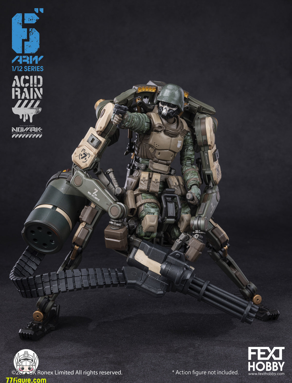 【予約商品】Fext Hobby 1/12 アシッドレイン ノヴァーク マリーン・アペトリクス AT-5m 塗装済み可動フィギュア