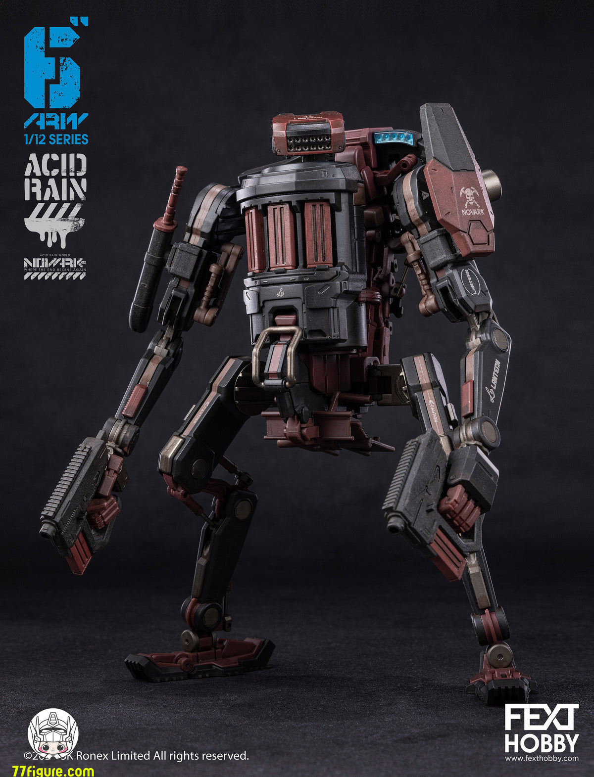 【予約商品】Fext Hobby 1/12 アシッドレイン ノヴァーク ランタン・アペトリクス AT-5l 塗装済み可動フィギュア