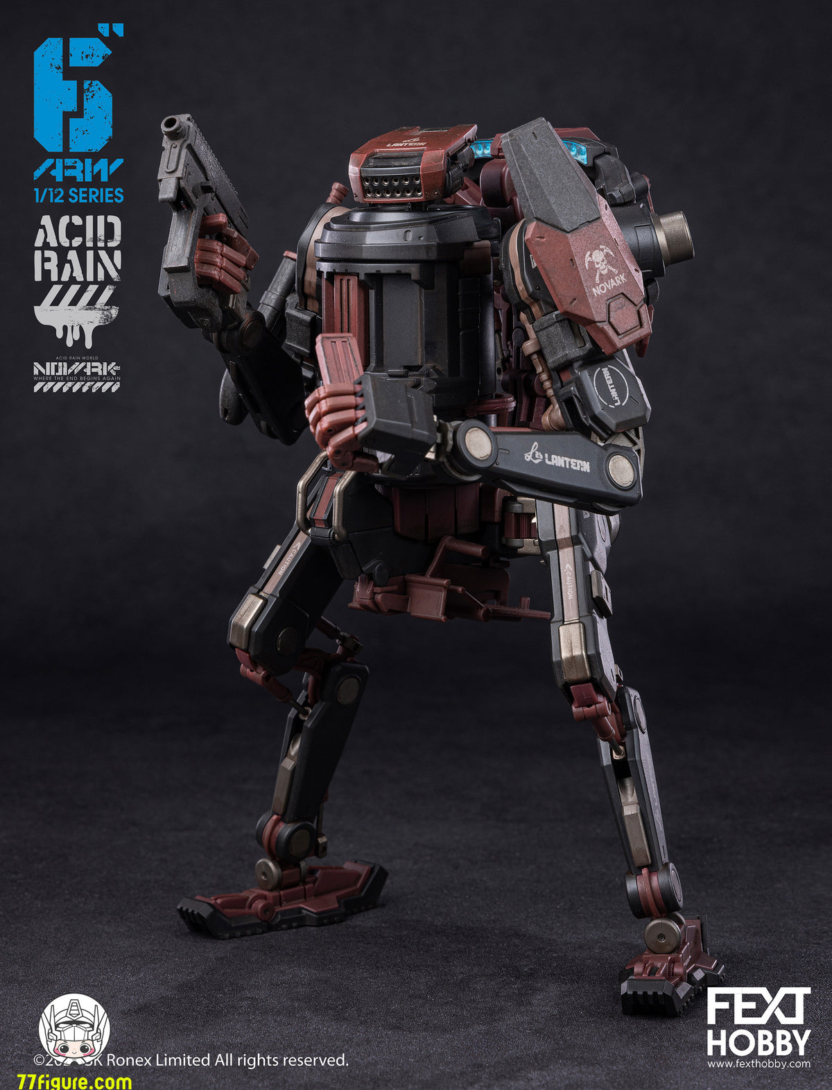 【予約商品】Fext Hobby 1/12 アシッドレイン ノヴァーク ランタン・アペトリクス AT-5l 塗装済み可動フィギュア