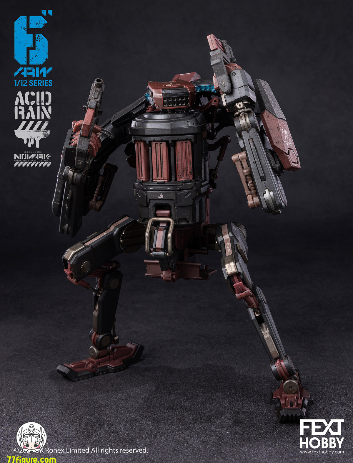 【予約商品】Fext Hobby 1/12 アシッドレイン ノヴァーク ランタン・アペトリクス AT-5l 塗装済み可動フィギュア