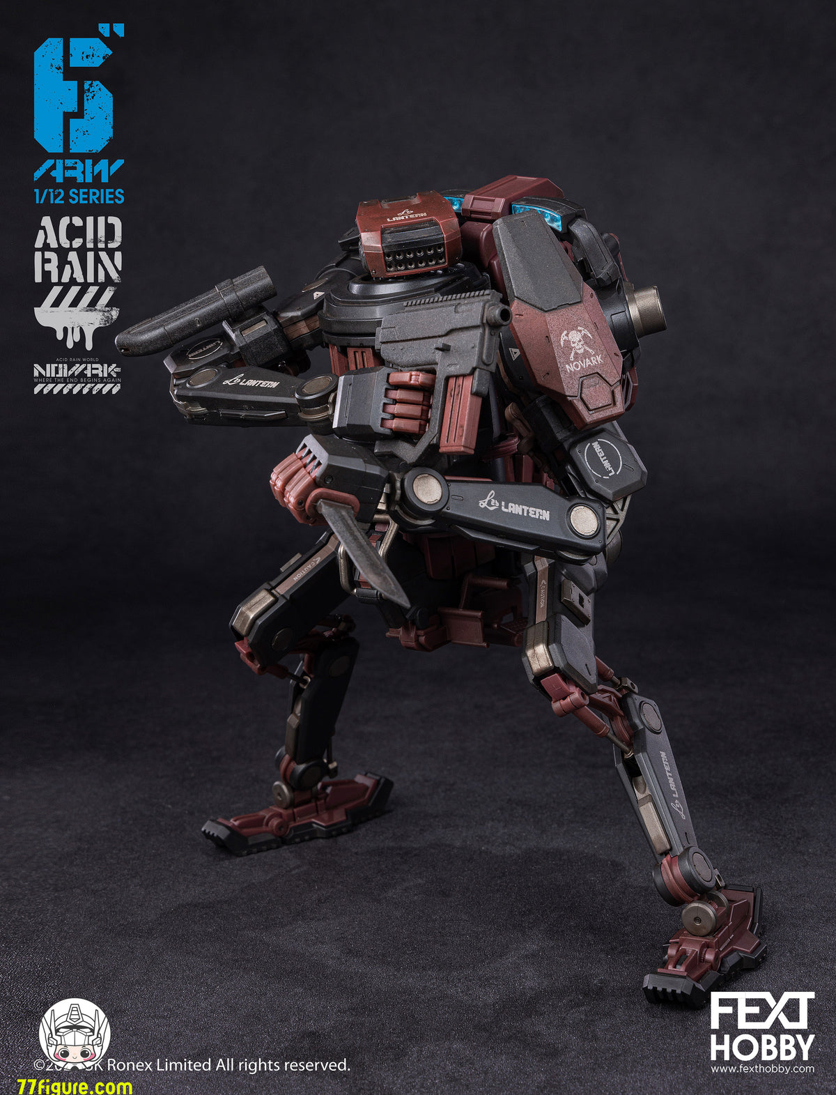 【予約商品】Fext Hobby 1/12 アシッドレイン ノヴァーク ランタン・アペトリクス AT-5l 塗装済み可動フィギュア