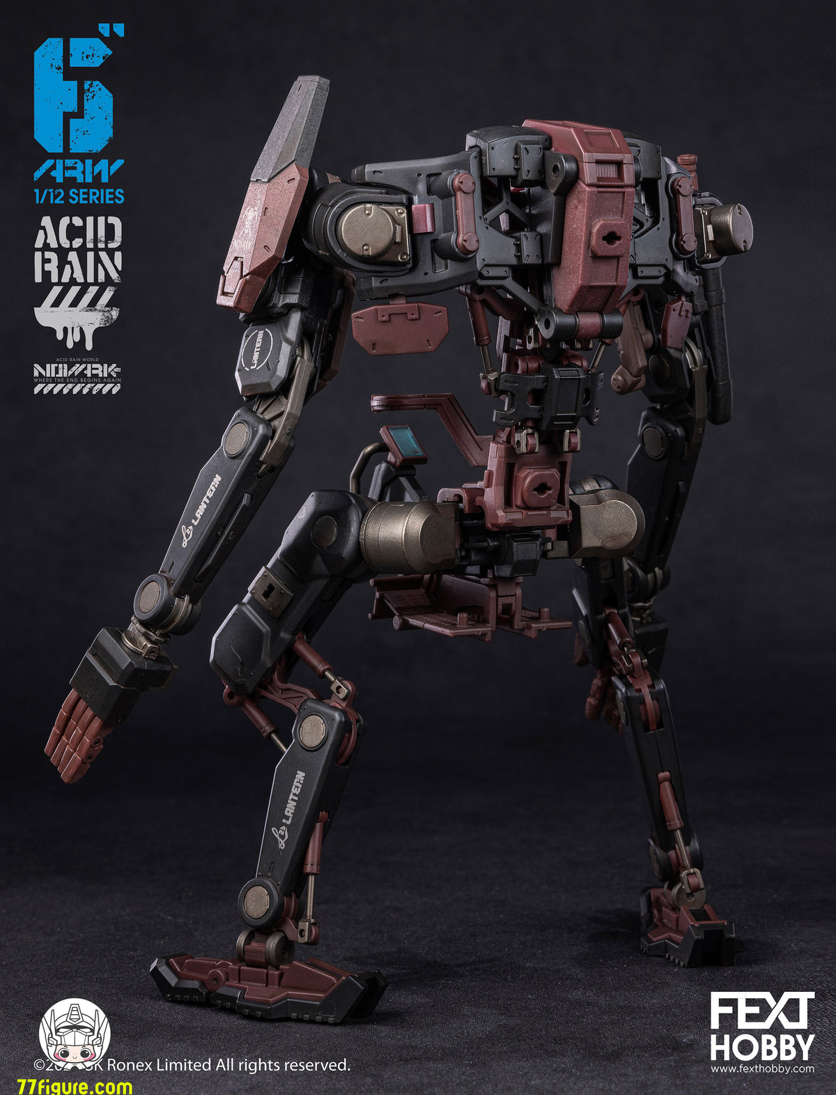 【予約商品】Fext Hobby 1/12 アシッドレイン ノヴァーク ランタン・アペトリクス AT-5l 塗装済み可動フィギュア