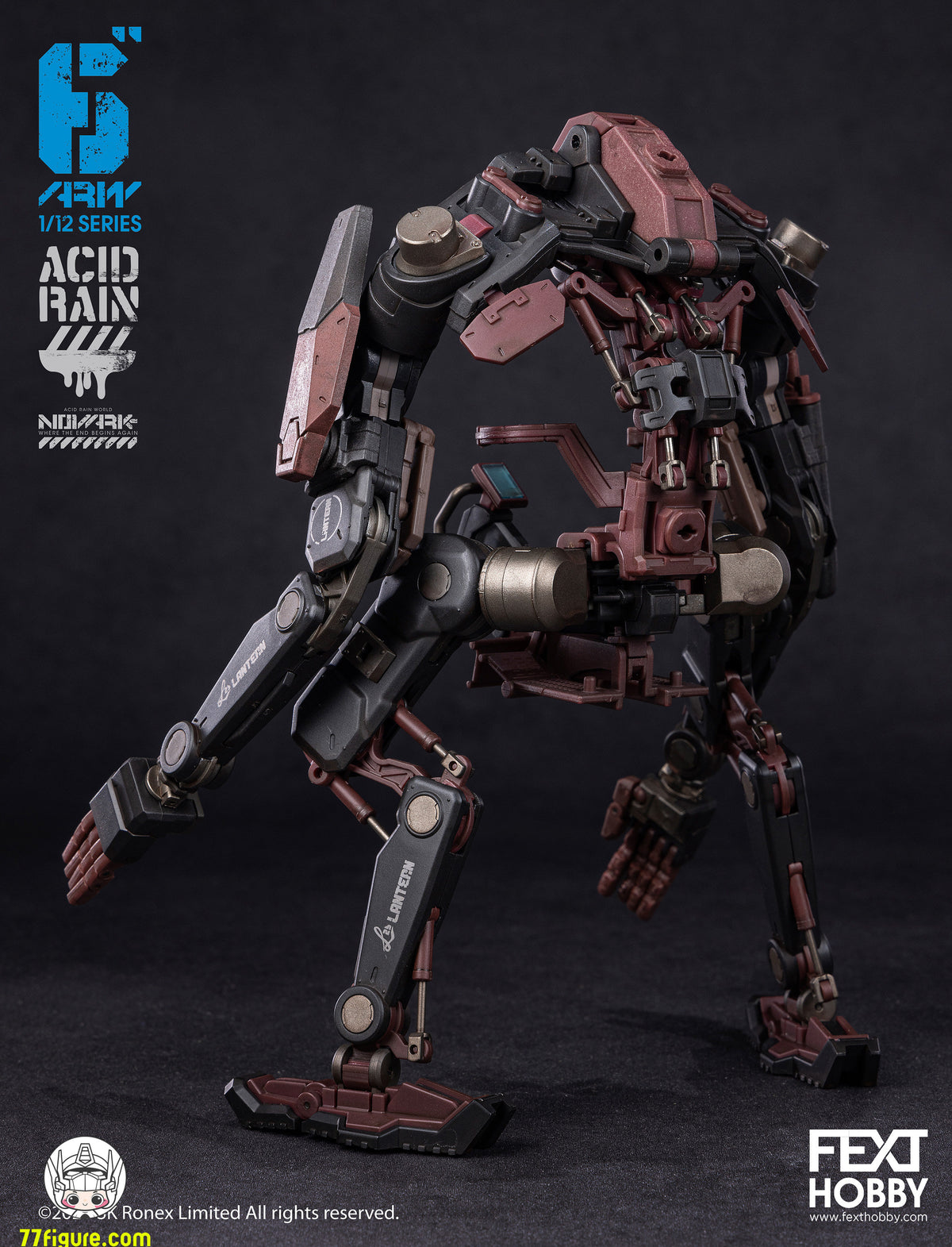 【予約商品】Fext Hobby 1/12 アシッドレイン ノヴァーク ランタン・アペトリクス AT-5l 塗装済み可動フィギュア