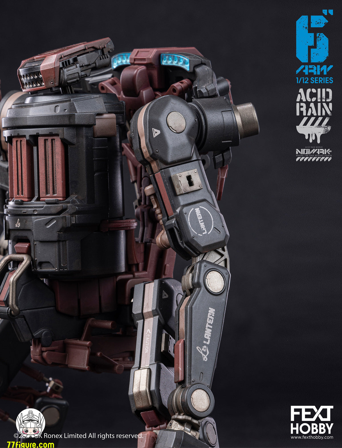【予約商品】Fext Hobby 1/12 アシッドレイン ノヴァーク ランタン・アペトリクス AT-5l 塗装済み可動フィギュア