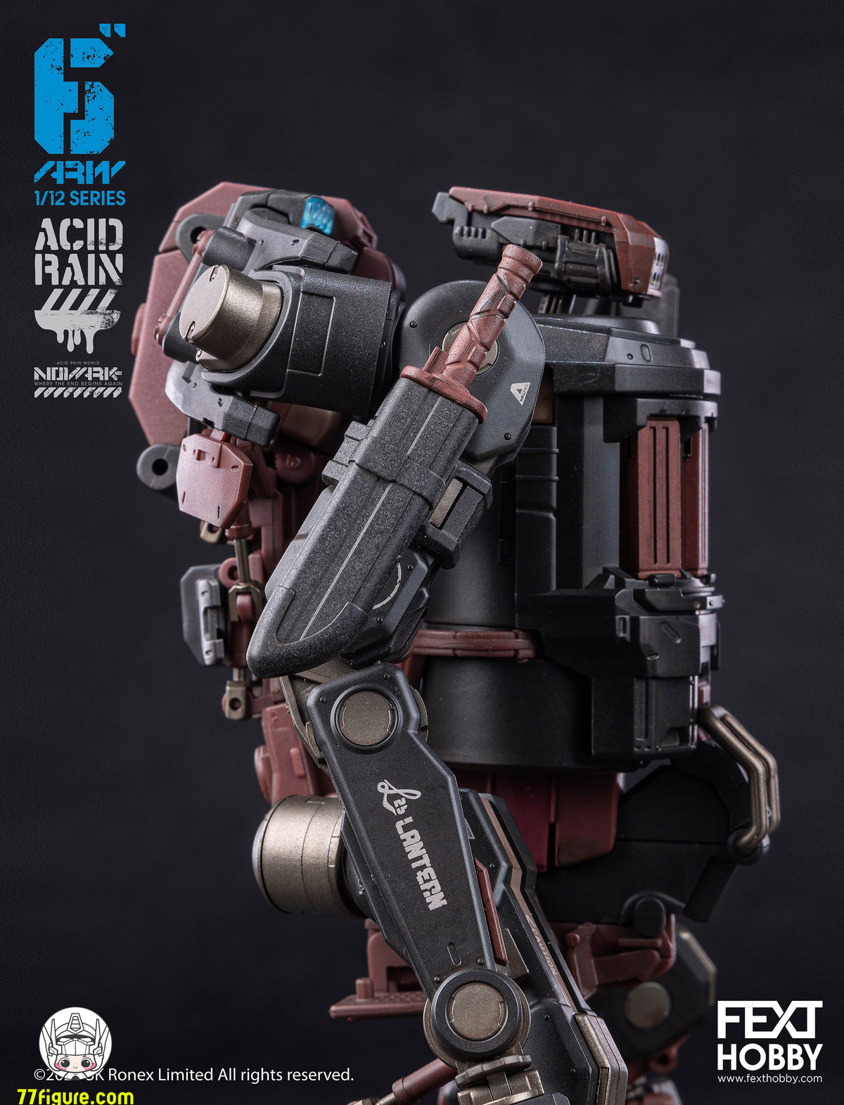 【予約商品】Fext Hobby 1/12 アシッドレイン ノヴァーク ランタン・アペトリクス AT-5l 塗装済み可動フィギュア
