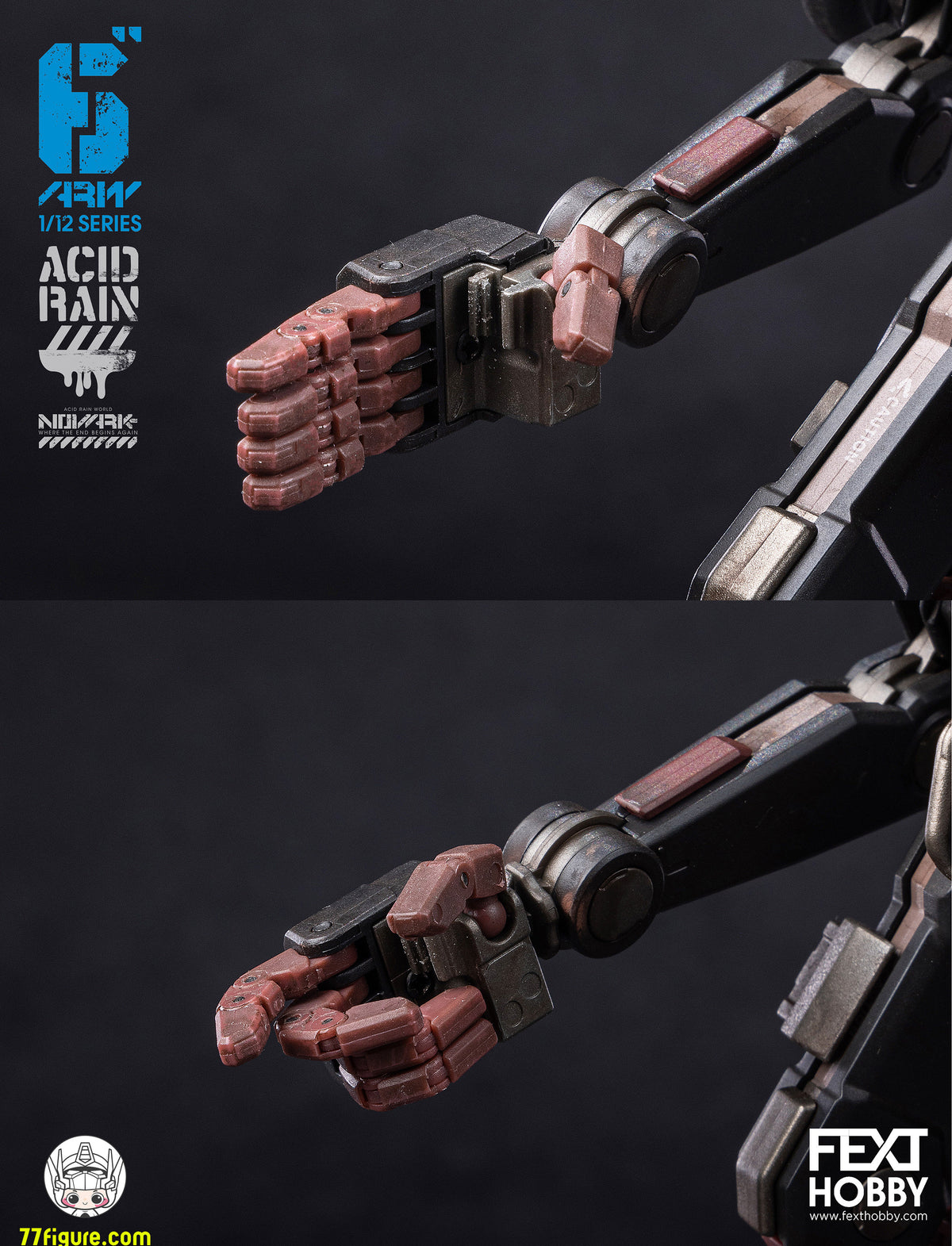 【予約商品】Fext Hobby 1/12 アシッドレイン ノヴァーク ランタン・アペトリクス AT-5l 塗装済み可動フィギュア